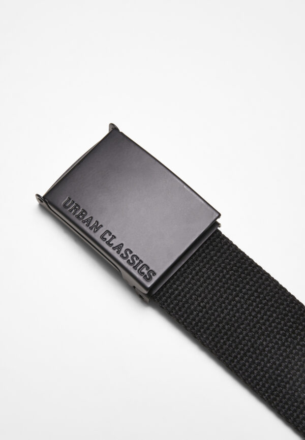 Urban Classics - Coloured Buckle Canvas Belt